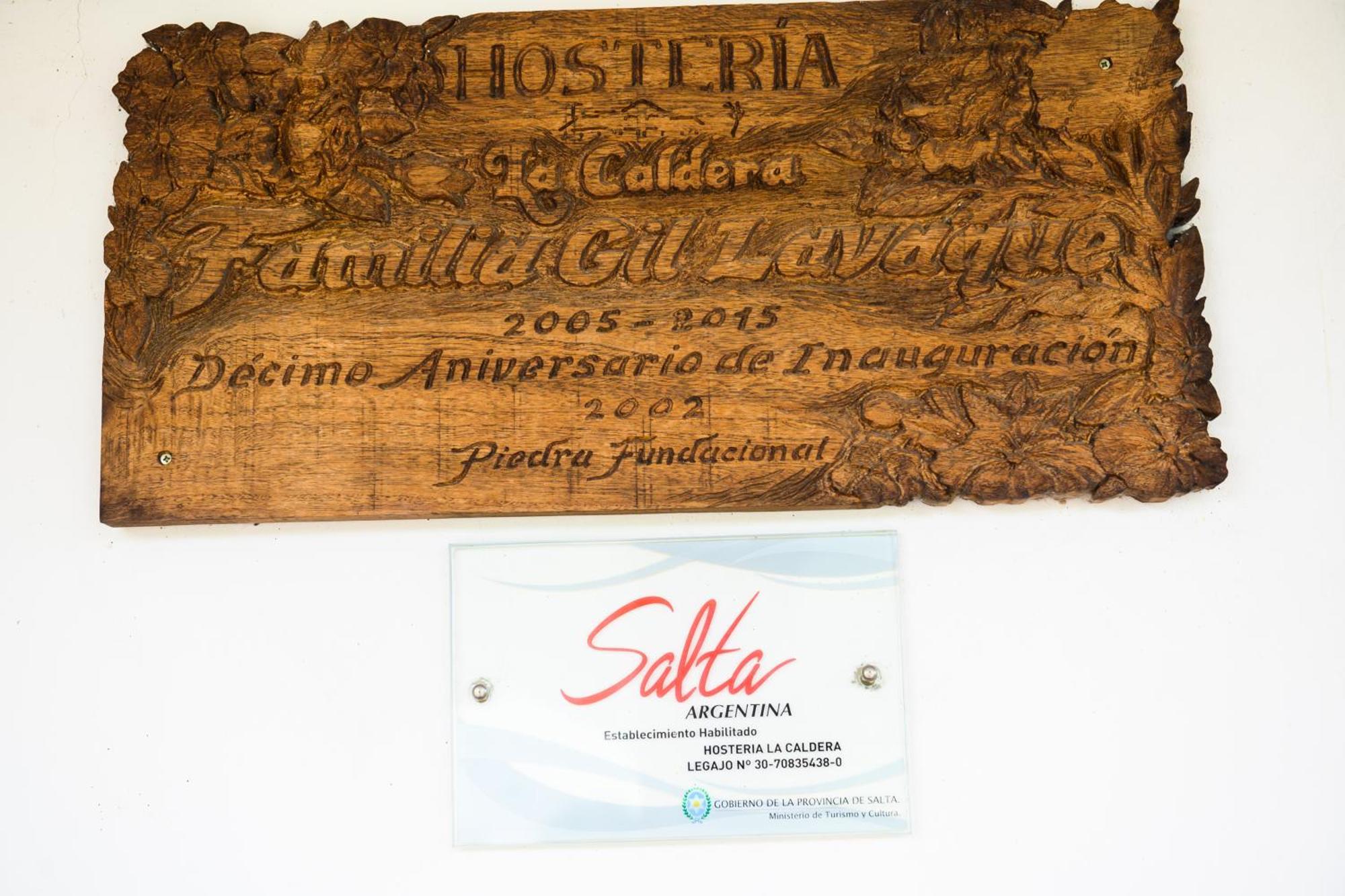 Hosteria La Caldera Esterno foto
